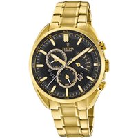 Orologio Festina Uomo Chronograph in Acciaio placcato oro giallo F20267/3 - F20267/3